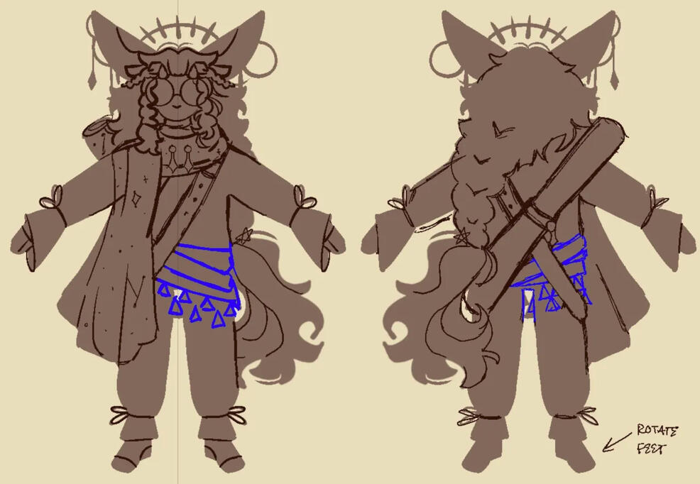 "final" with the incorporated feedback, but still sticking to my own vision.