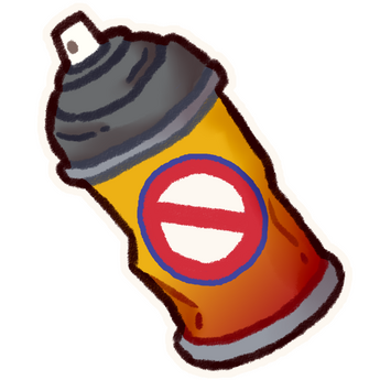 empty can of pesticide